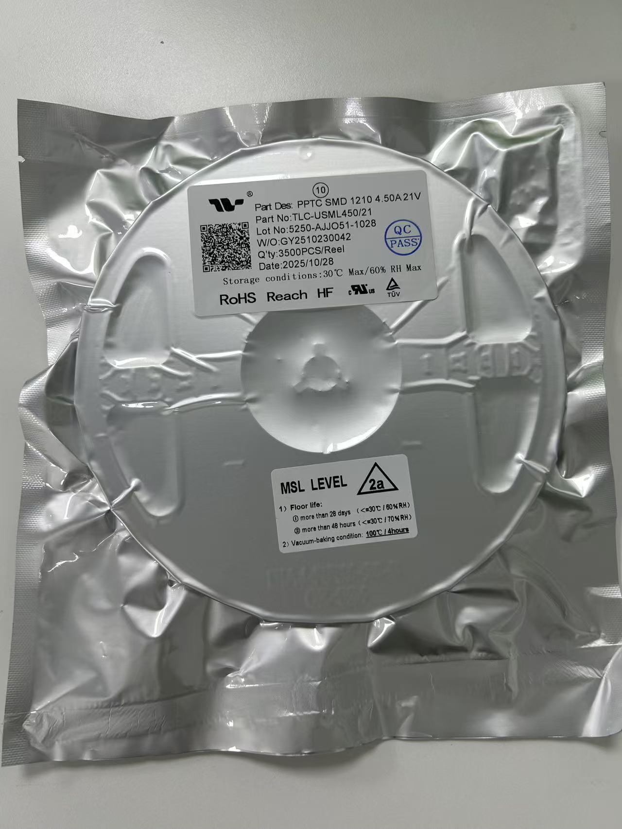 PPTC SMD 1210 4.50A 21V (TLC-USML450/21)